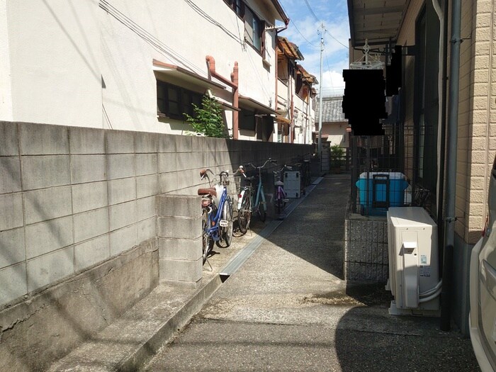 エルクレ－ルの駐輪場