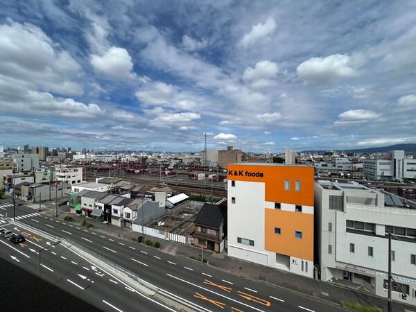 室内からの展望