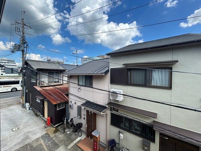 ピエール青山の室内からの展望