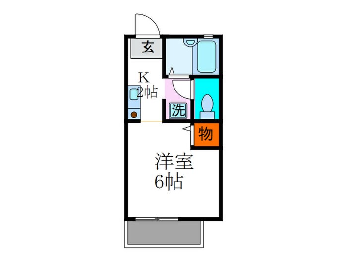 ビオレットの間取り図