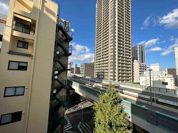 室内からの展望