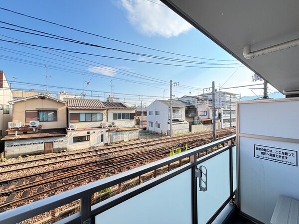 室内からの展望