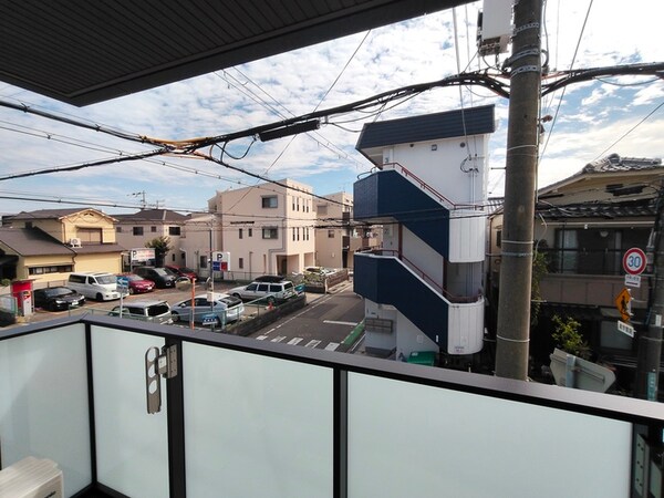 室内からの展望