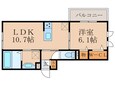 GRAMM六地蔵A棟の間取図