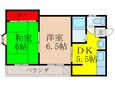 ファミール津田の間取図