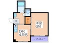 ル－ナ福島の間取図