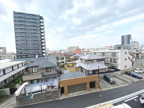 室内からの展望