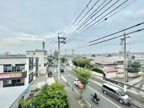 室内からの展望