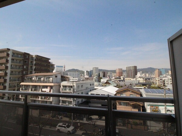 室内からの展望