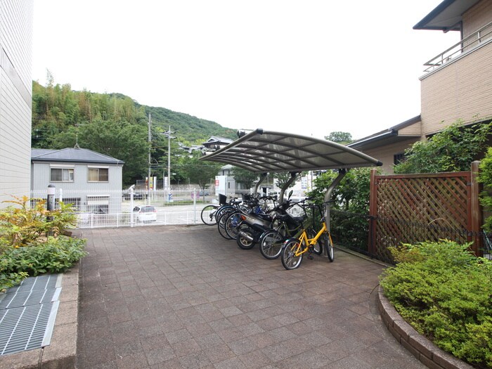物件外観写真4　(バイク置き場)