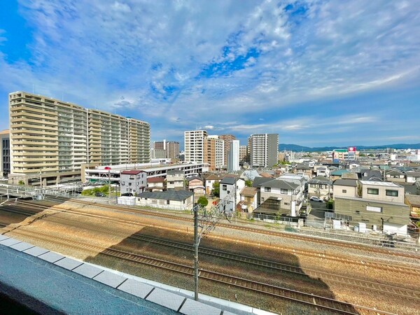 室内からの展望