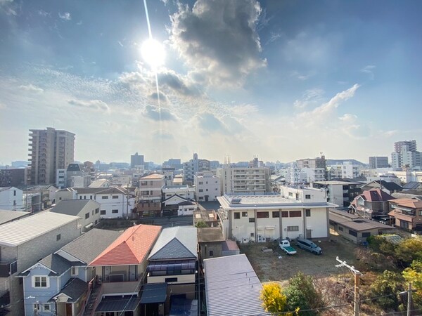 室内からの展望