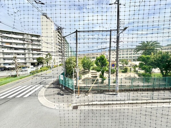 室内からの展望