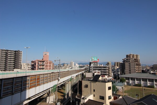 室内からの展望