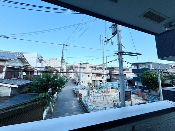 室内からの展望