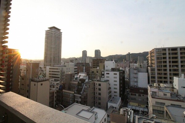 室内からの展望