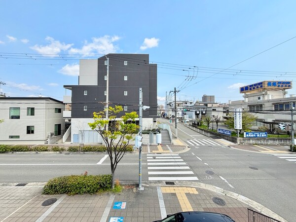 室内からの展望