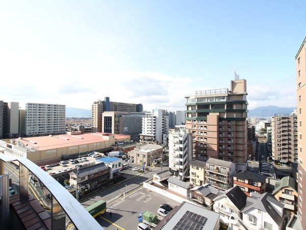 室内からの展望