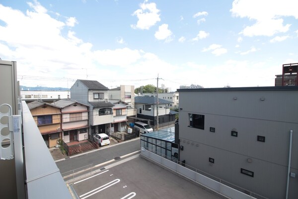 室内からの展望