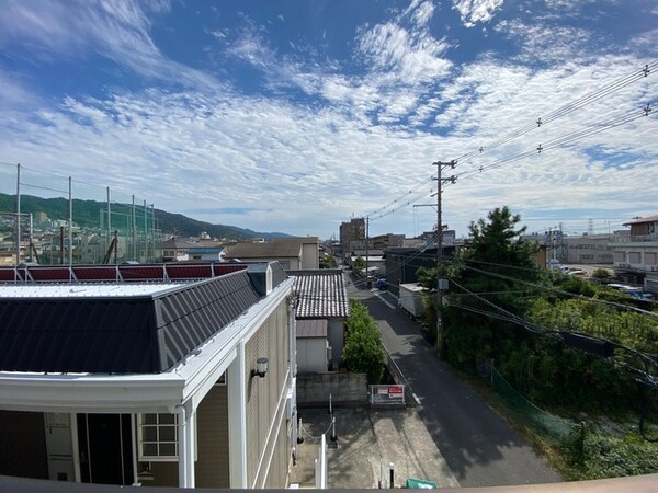 室内からの展望