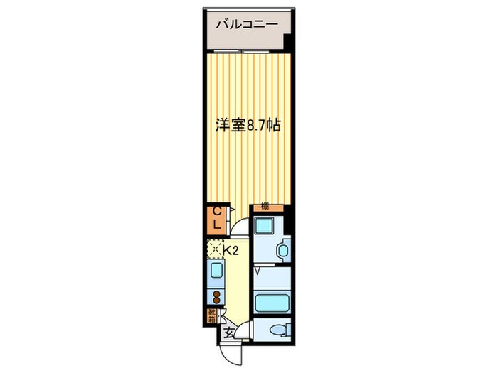 ドミノ花屋町の間取り図