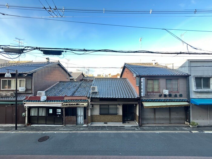 ドミノ花屋町の室内からの展望