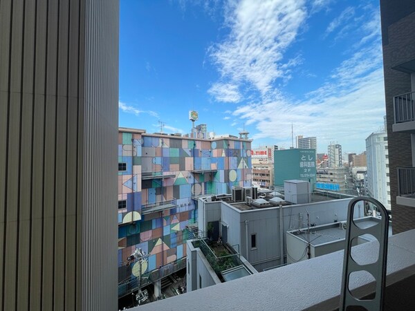 室内からの展望