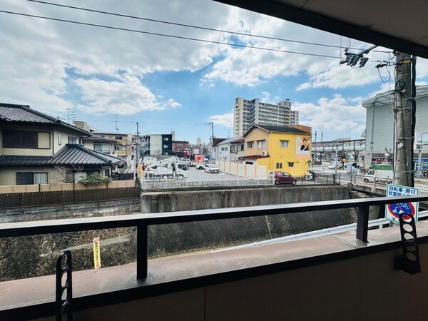 室内からの展望