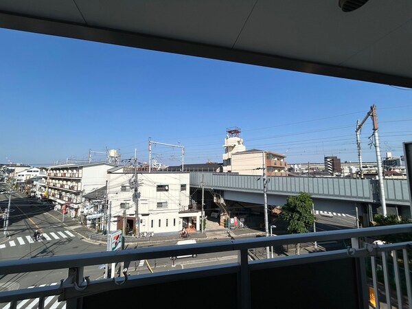 室内からの展望