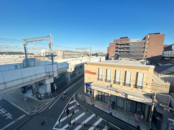 室内からの展望