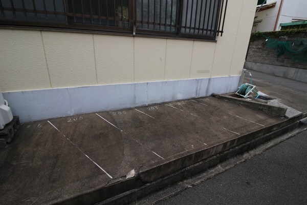 バイク置き場