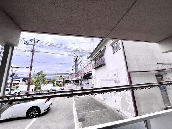 室内からの展望