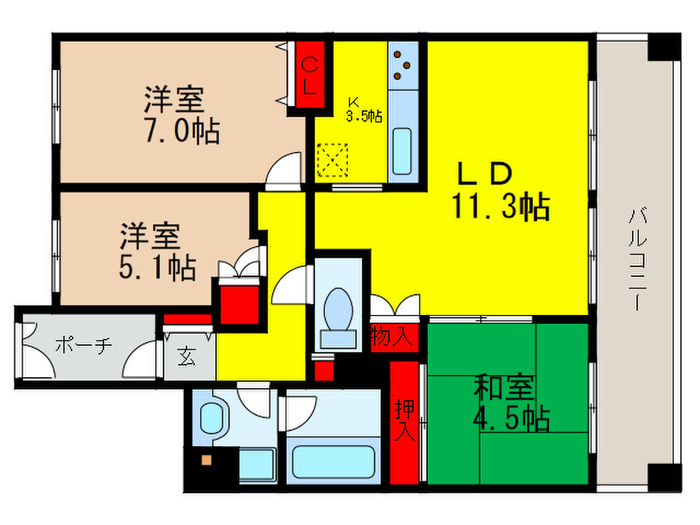 間取図
