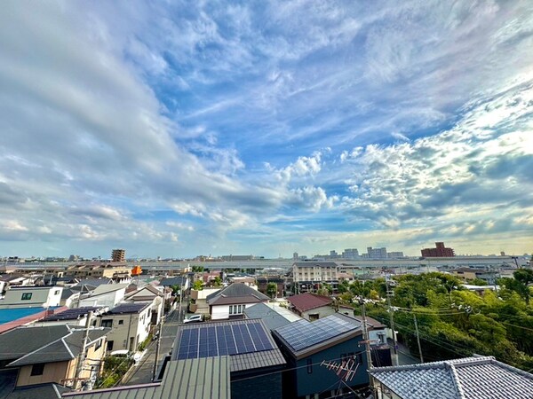 室内からの展望