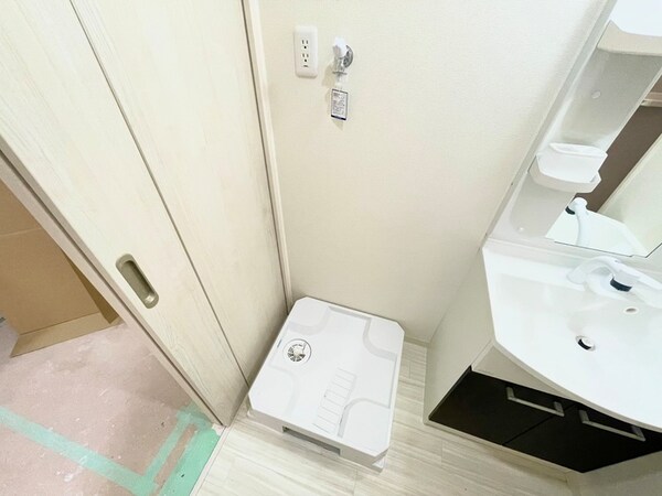 洗濯機置場