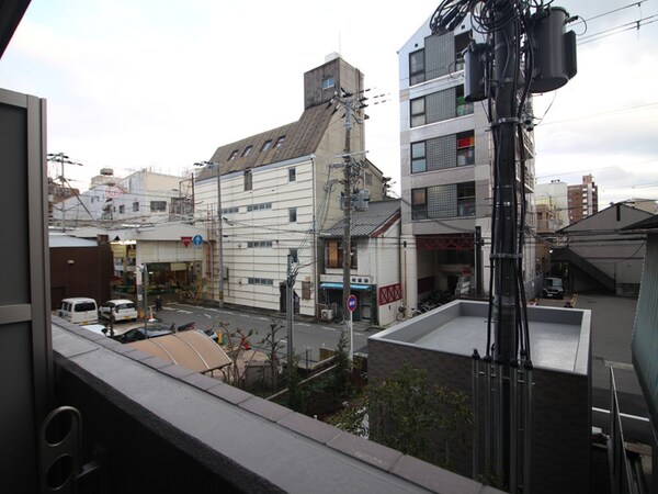 室内からの展望