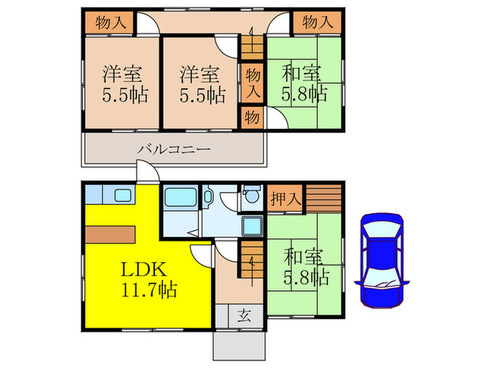 間取図