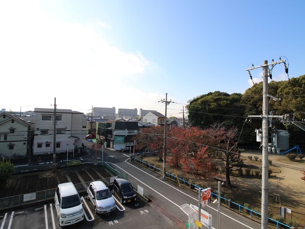 室内からの展望