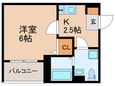 ＣＲＡＳＴＩＮＥ小路東Ａの間取図