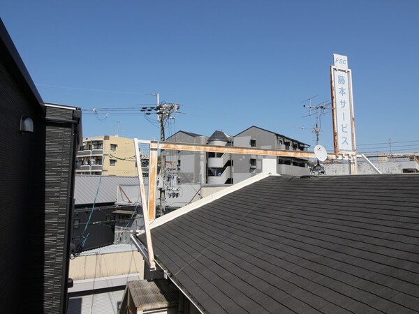 室内からの展望