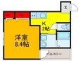 フジパレス弥刀Ⅱ番館の間取図