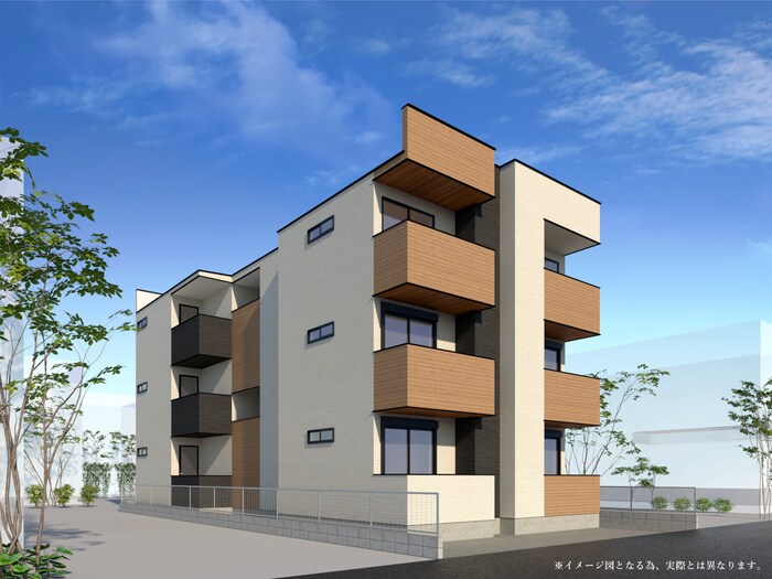 物件外観写真1　(完成予想図)