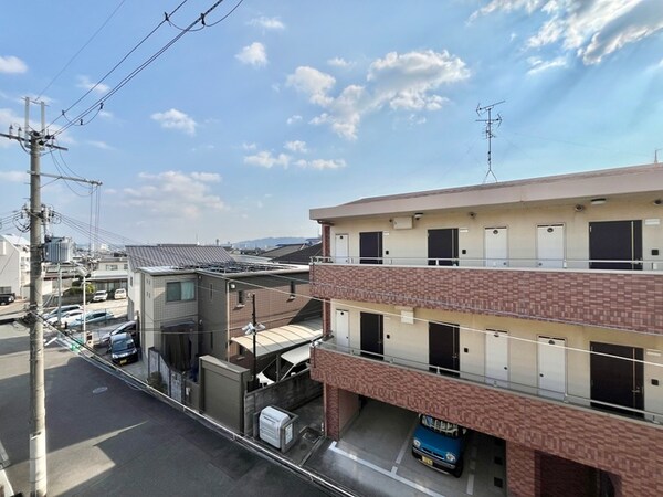 室内からの展望
