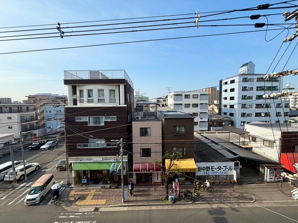 室内からの展望