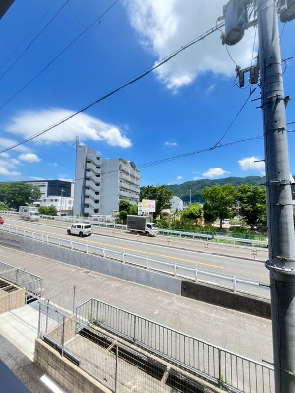 室内からの展望