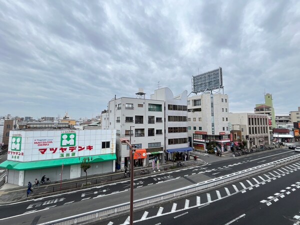 室内からの展望