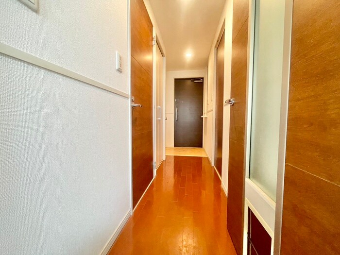 ロイヤルパ－クス桃坂の廊下