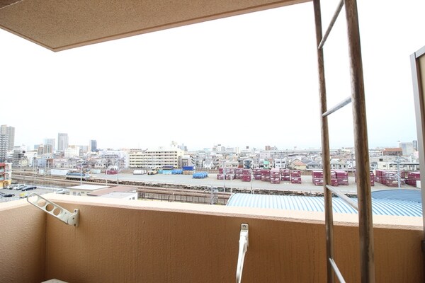 室内からの展望