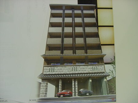 ﾌﾟﾚｻﾝｽ京都三条大橋雅殿(５０３)外観写真