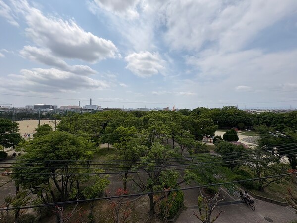 室内からの展望